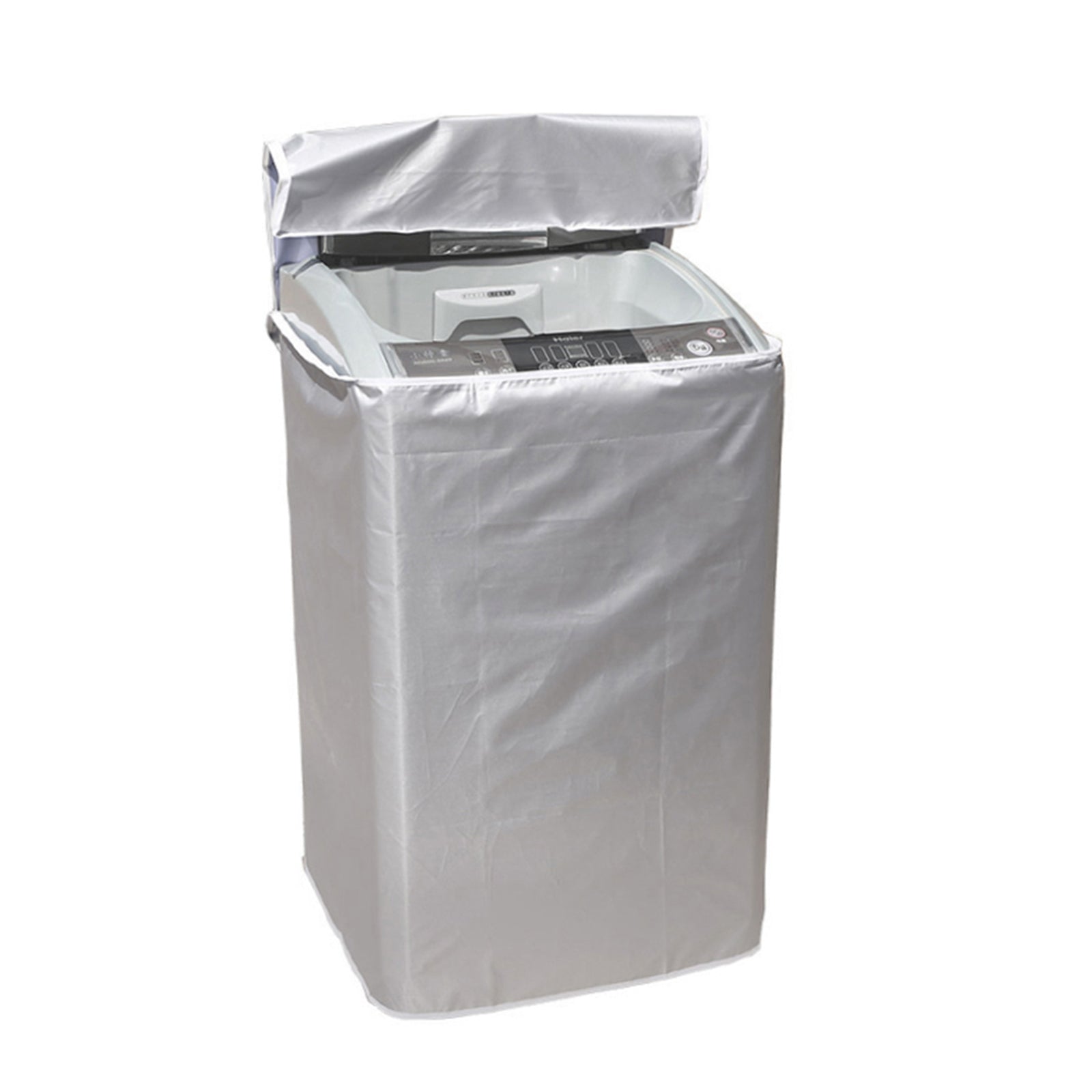 Dustproof Washing Machine Waterproof Protective Cover Front Load Wash Dryer S-XL, L