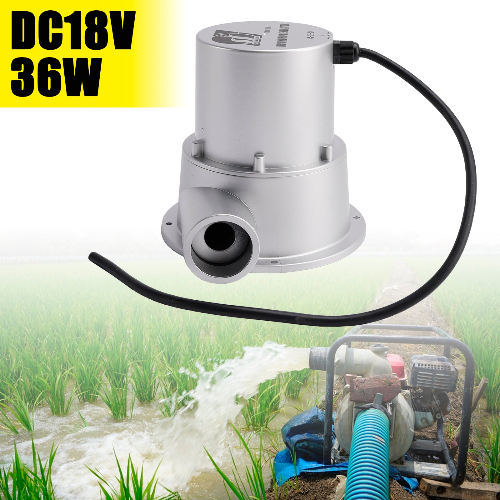 Small Hydroelectric Generator DC18V/36V 36W/50W High Efficiency Brushless Motor