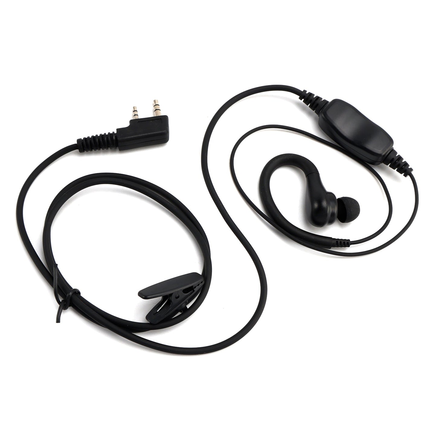 K-029 Two-Color 636 Earhook Headset For TK-240 THF7 TK-3178 KG669 TG-2AT LT-3288