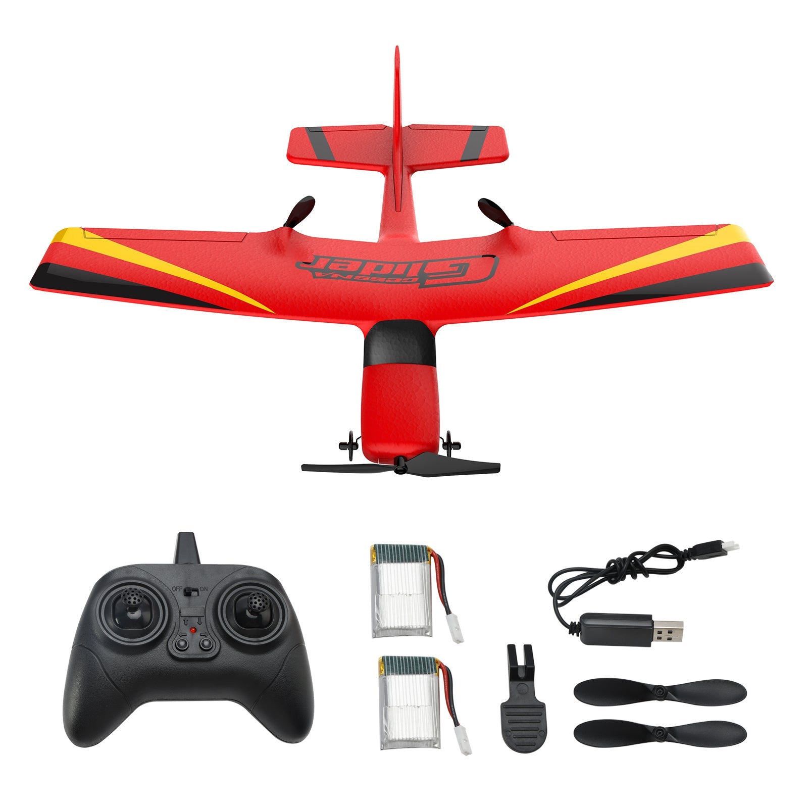 Indoor Remote Control Airplane â€?Z50 2CH with Long Flight Time