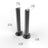40cm Bluetooth Sound Bar System – Wireless Detachable Subwoofer & 2 Speaker Surround Audio