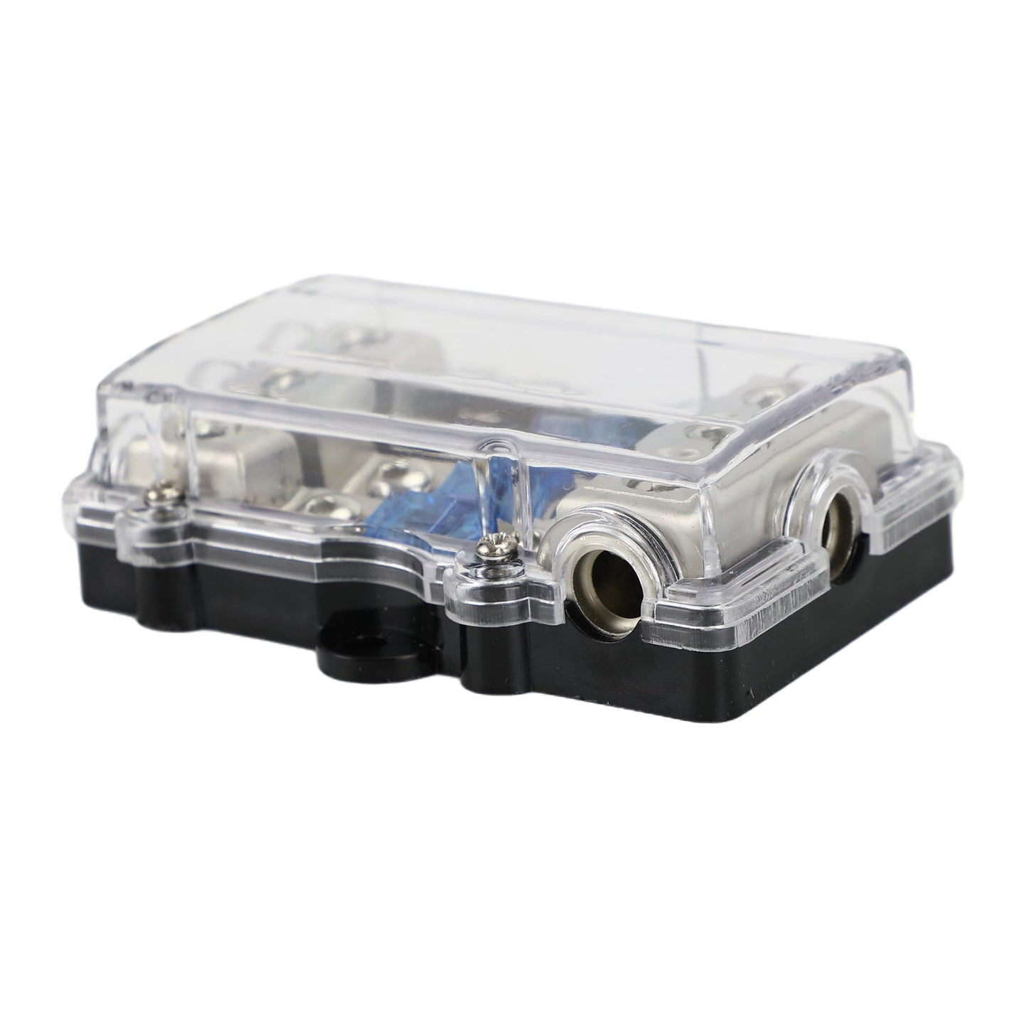 3-Way Mini ANL Blade Fuse Holder – 60A Car Audio Power Distribution Block for Stereo System