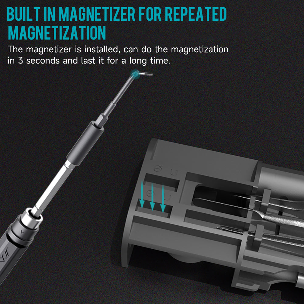 Precision Screwdriver Set 60-Piece DIY PC Phone Electronics Repair Tool Kit Reliability S2 Bits