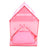 Large Pink Princess Castle Play Tent for Girls, Kids Indoor & Outdoor Playhouse