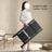 Compact Stepladder, 3 Tiers, Foldable, Aluminum, Wide, Lightweight