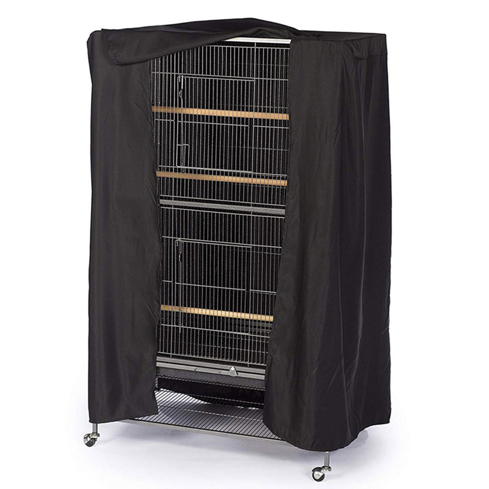 Large Guard Parrot Night Pet Bird Cage Cover Protective Dust Proof Black
