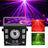 4-in-1 DJ Party Light with Strobe, UV Blacklight, Magic Ball & Laser, DMX & Sound Activated with Remote