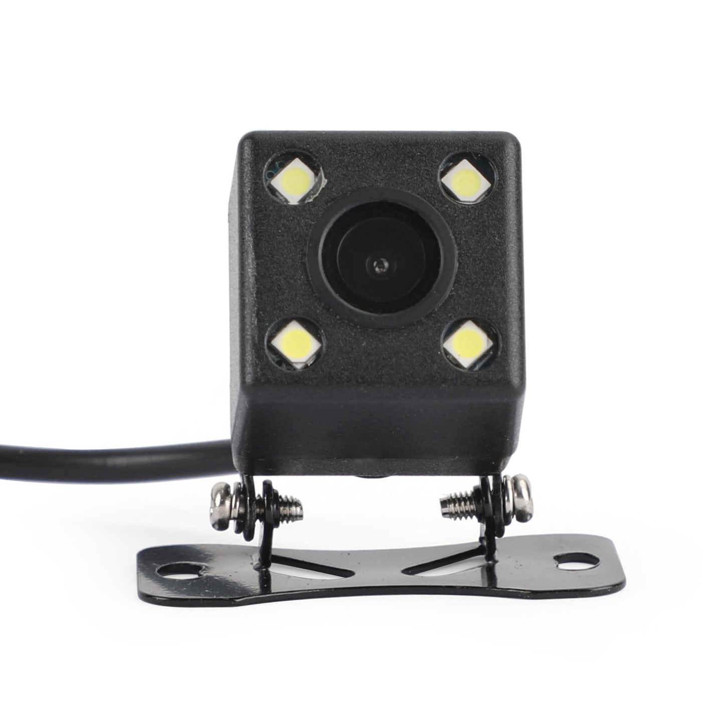 Universal 4 LED HD Reverse Backup CDD Camera Parking License Plate Camera