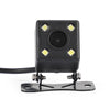 Universal 4 LED HD Reverse Backup CDD Camera Parking License Plate Camera