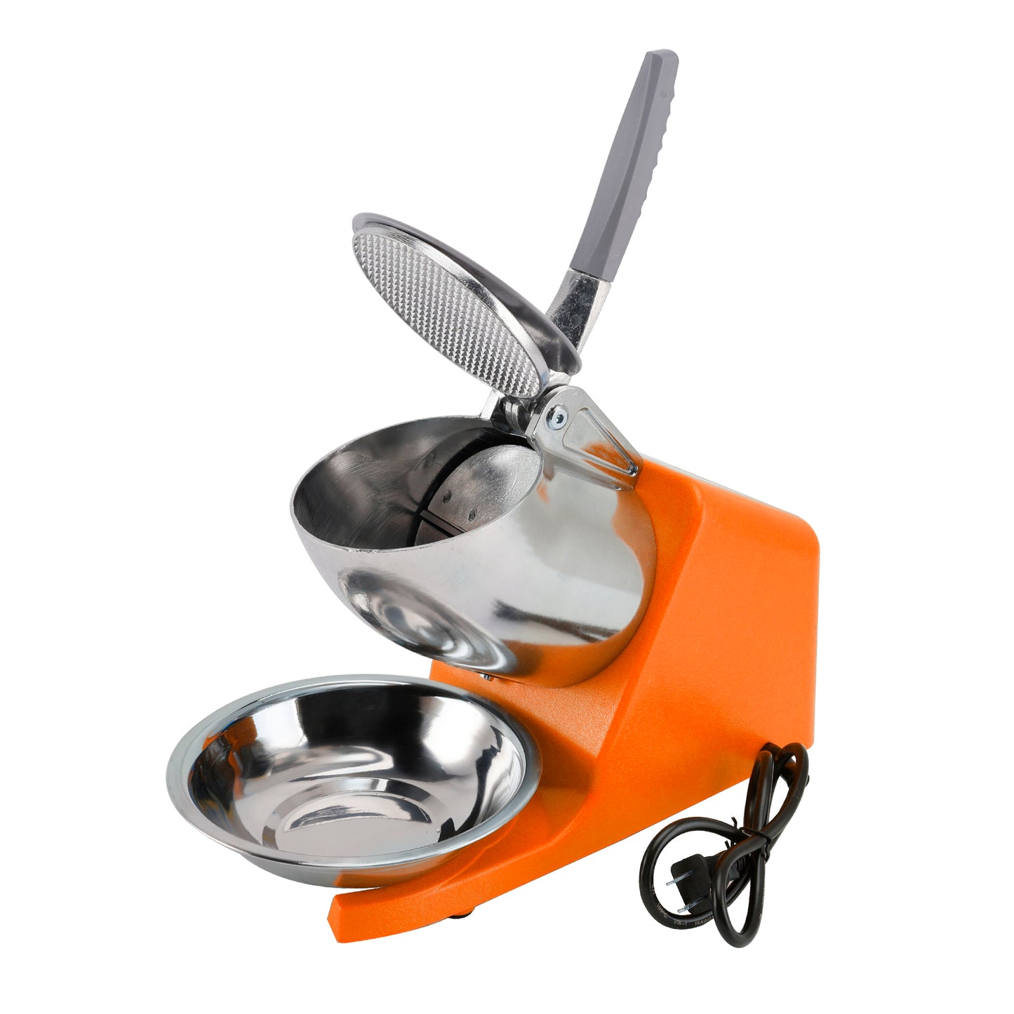 Electric Ice Shaver Machine – Dual Blade Shaved Ice & Snow Cone Maker for Home & Parties