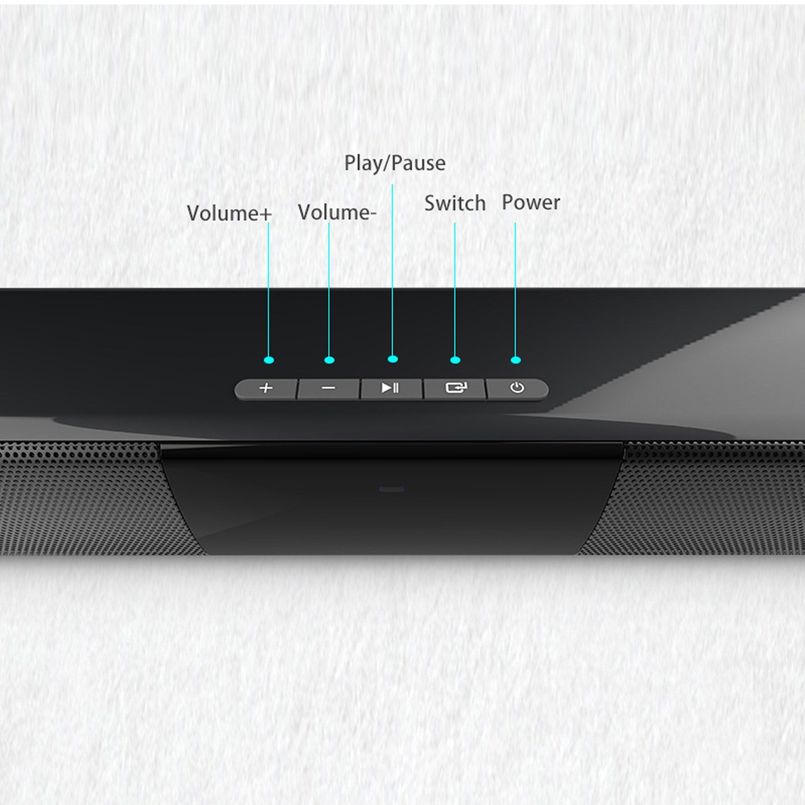 Portable Wireless Sound Bar System – 4 Speaker Subwoofer for TV Home Theater