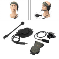 For AN/PRC148 PRC152 U329 Radio 6-Pin U94 PTT Z Tactical Bowman Elite II Headset