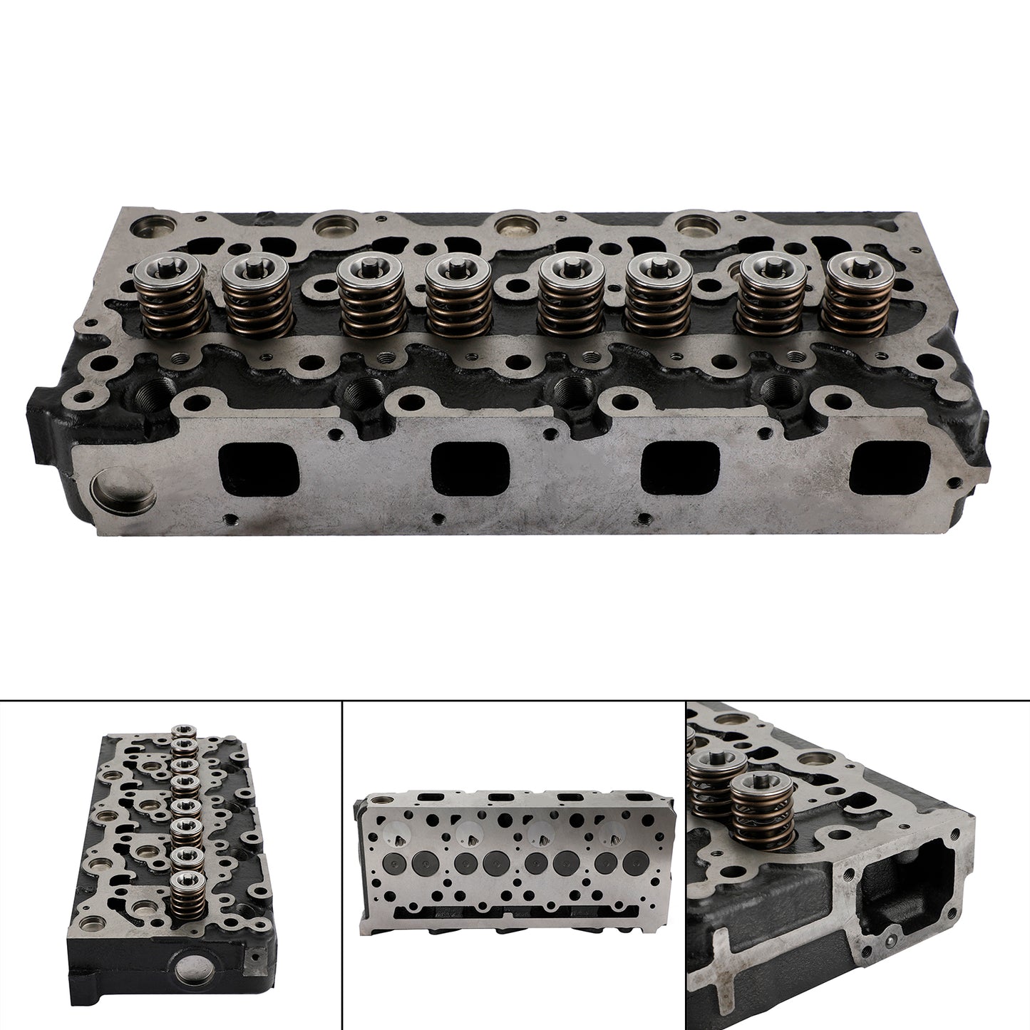 Complete Cylinder Head With Valves For Kubota V2203 V2203T V2203E V2203B