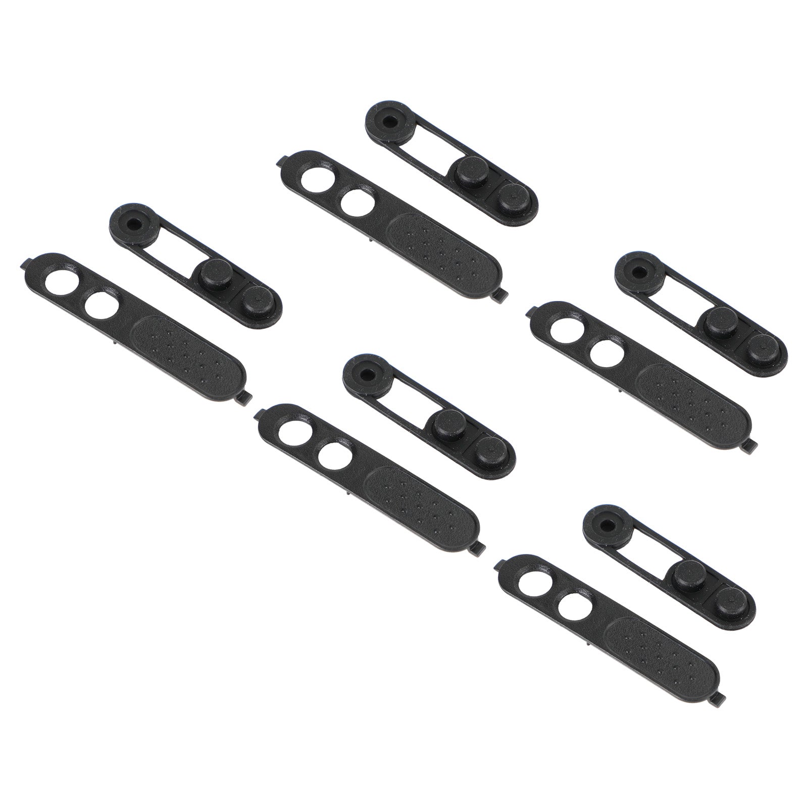 5Pcs PTT Walkie Talkie Launch Button Plastic Frame For XIR P3688 DEP450 DP1400