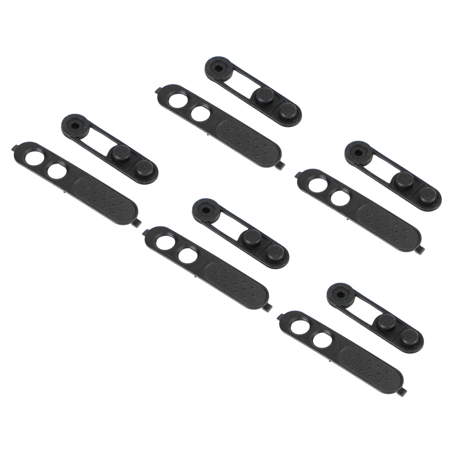 5Pcs PTT Walkie Talkie Launch Button Plastic Frame For XIR P3688 DEP450 DP1400