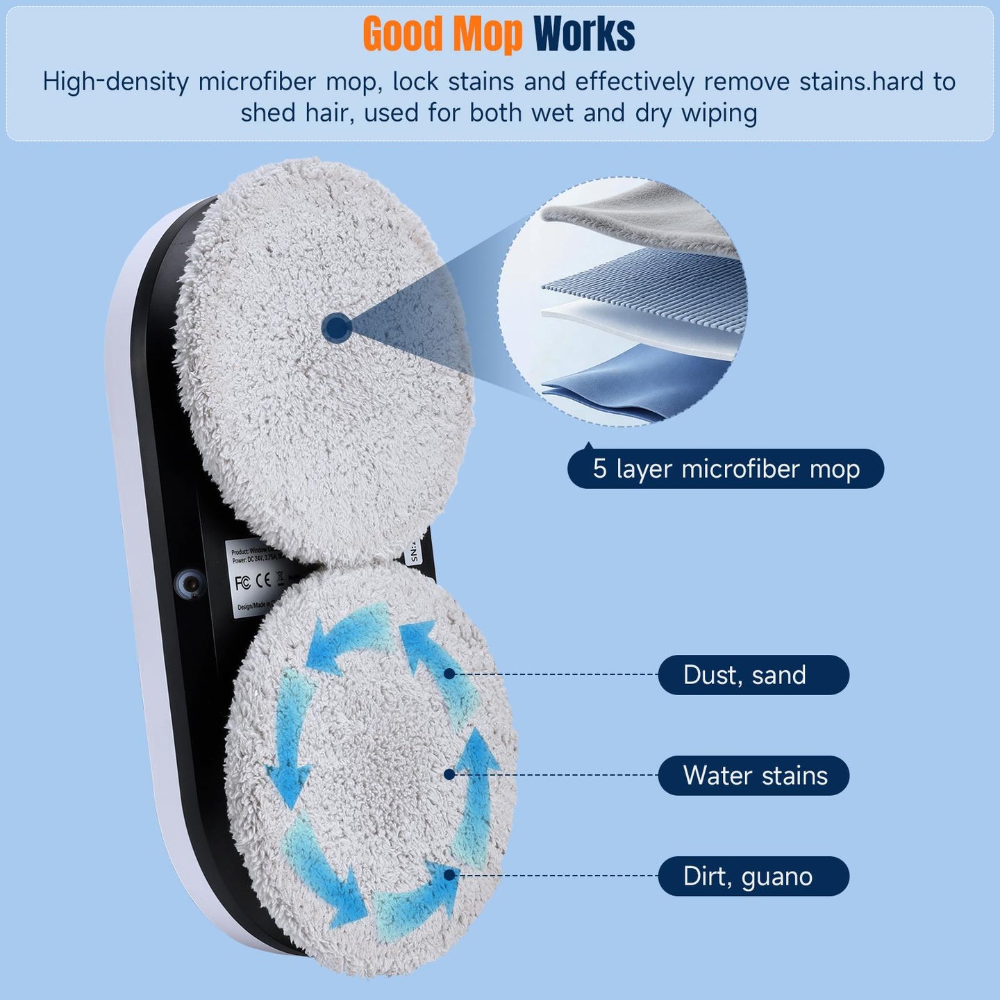 Hands-Free Smart Window Cleaning Robot