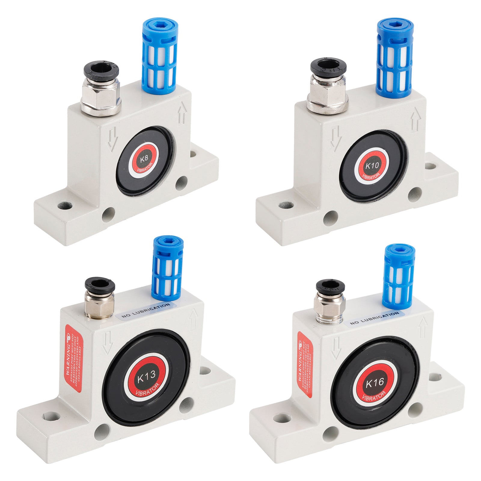 K8/10/13/16 Pneumatic Vibrator Power Concrete Vibrator Air Turbine Oscillator