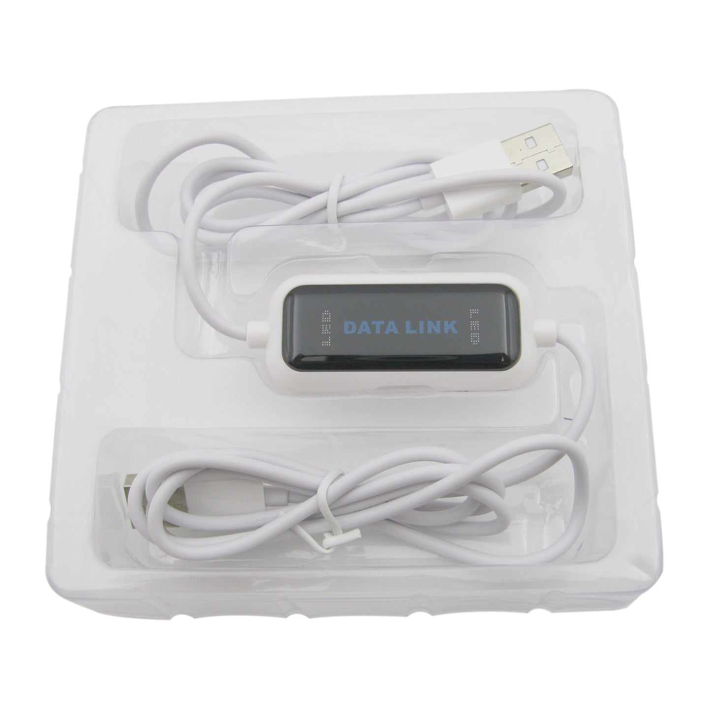 USB 2.0 PC-to-PC Data Transfer Cable, Driver-Free Link for Easy File Sync & Migration Between 2 Windows Computers