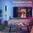 2.1 Bluetooth Speaker System – RGB Detachable TWS Wireless Subwoofer for Home Theater & Karaoke