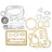 Complete Cylinder Head Assembly for Kubota D1005 Engine with Full Gasket Set, Replaces 16027-03043