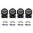 4Pcs 36 x 10W RGBW 4in1 LED Zoom Moving Head 360W Wash Stage Light DMX 15CH