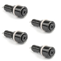 4PCS SCI R3-22 Panel Mount Chassis Fuse Holder For 6x30mm Glass Fuses 10A 250V