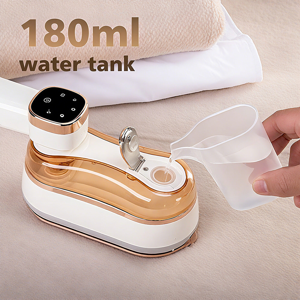1200W Portable  LCD Steam Iron Machine Steamer Handheld Garment Clothes Ironing