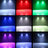 36x10W RGBW 4-in-1 LED Moving Head Wash Light with Zoom, DMX 15CH Control for Stage, DJ & Events