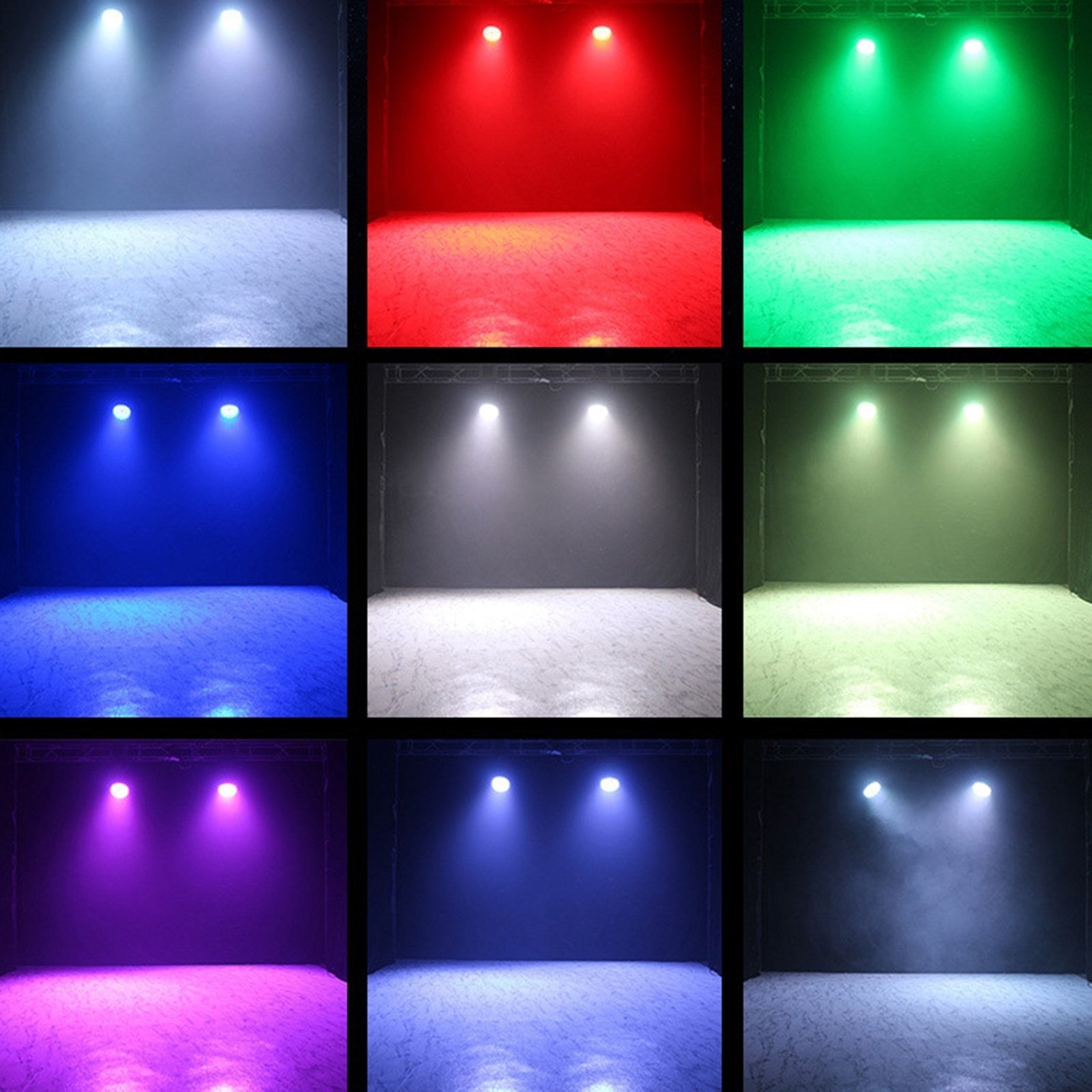 10W 36LED RGBW Moving Head Light DMX512 Zoom Sound Active Stage Bar DJ