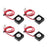 4x Brushless DC Cooling Blower Fan 5V 2006 20x20x6mm Sleeve 2 Pin Wire