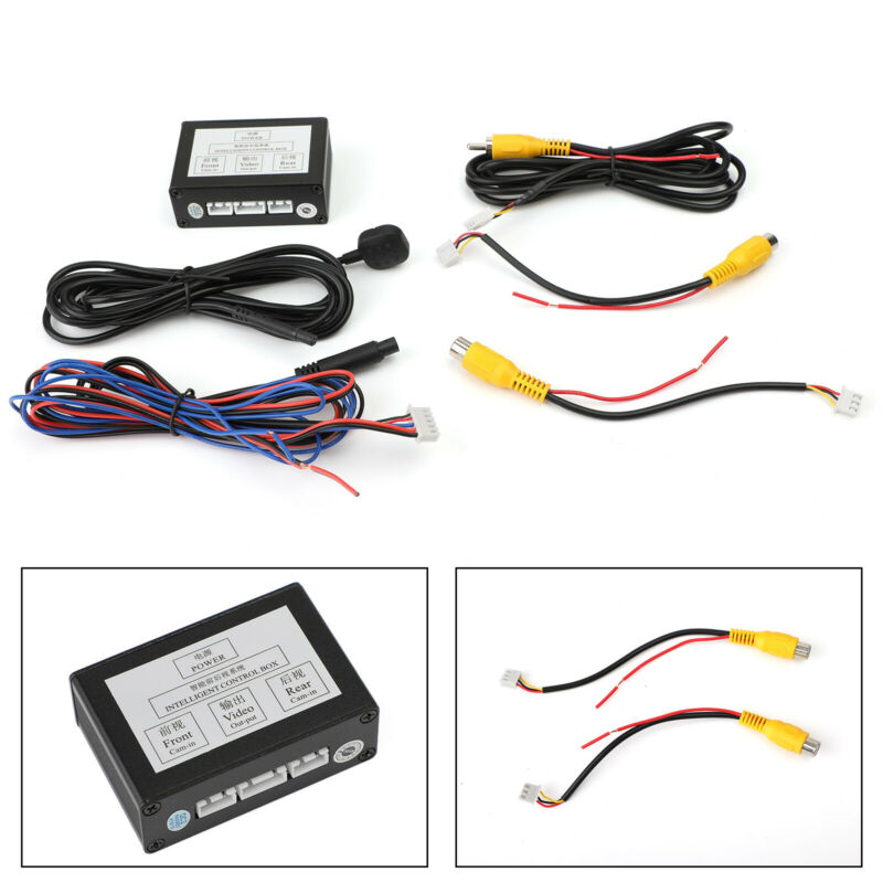 Universal Car Rear Parking Camera with 2-Channel Front/Rear View Switch Control Box – 1PC Backup Camera Kit