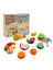 21Pcs Cutting Play Food Pretend Food Fake Food Vegetable Fruits Toys Set For Kid
