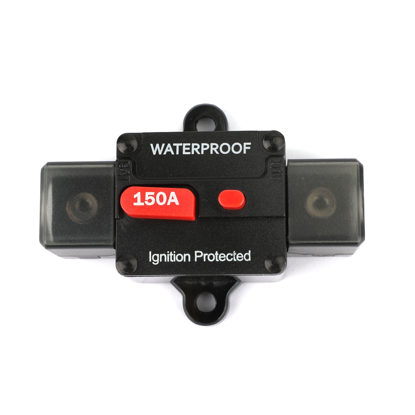 150A Circuit Breaker Ignition Protected Inline Reset Replace Fuse For Car Marine 150A Circuit Breaker Ignition Inline Automatic Reset Fuse For Car Audio Marine 150A AMP Circuit Breaker Ignition Inline Replace Reset Fuse For Car Audio Marine