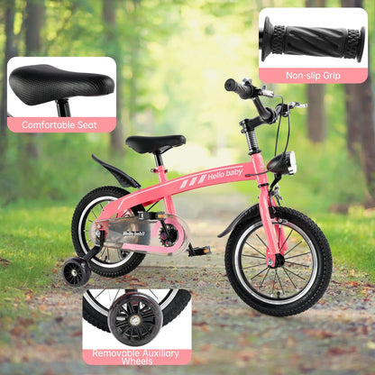 16 inch Kids Bike with LED Headlight & Safety Brakes (Copy)