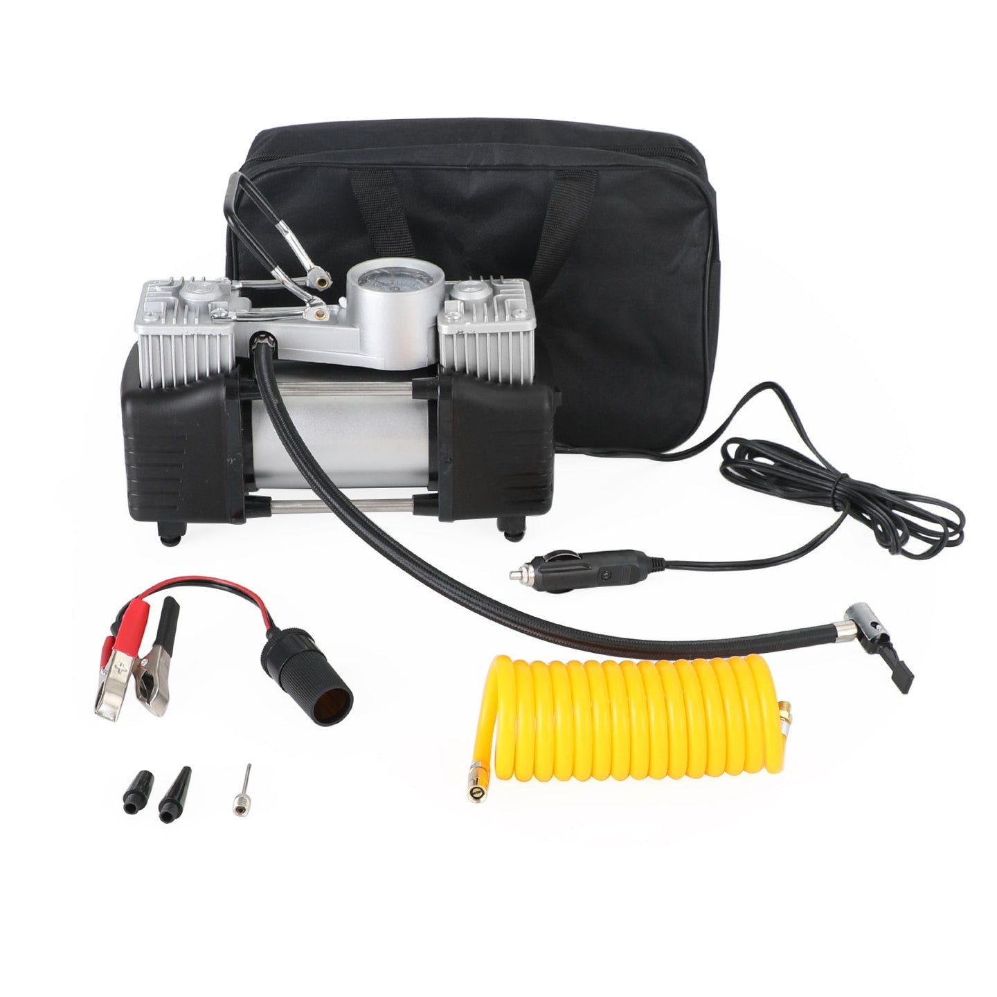 12V 150PSI Heavy Duty Air Compressor Pump Inflator Auto Car Truck Compressor