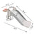 3In1 Kid Folding Slide With Climber,Basketball Hoop,Freestanding Slide Toy White