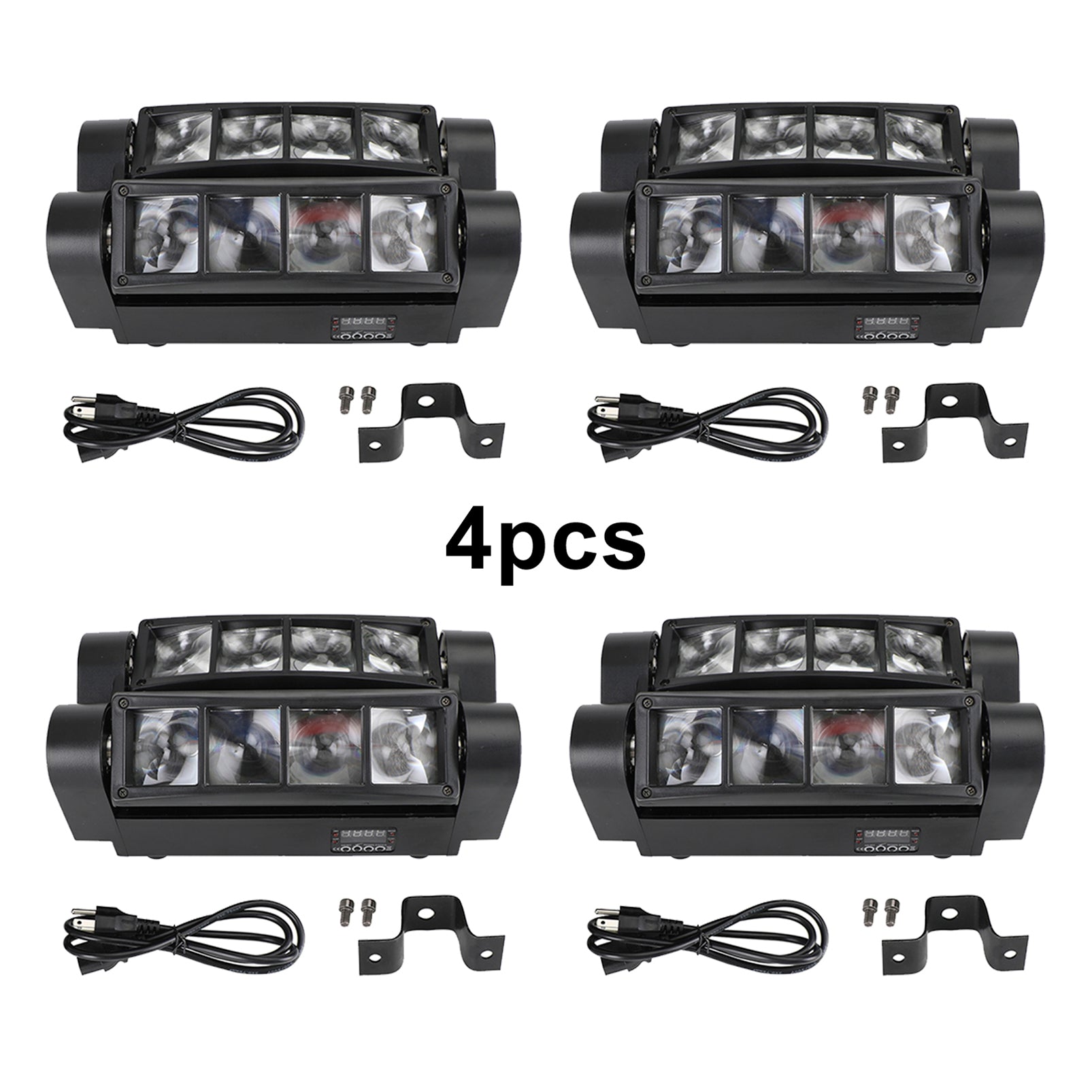1/2/4/6/8 Pcs Beam Zoom Moving Head Stage Lighting Beam DMX Party DJ Lighting (Copy)