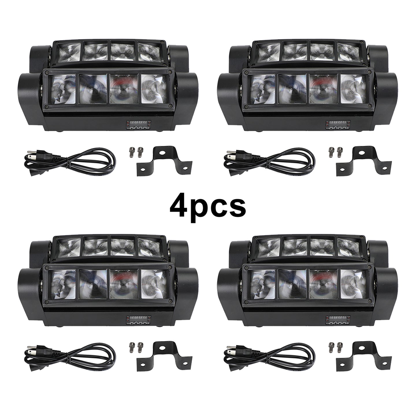 1/2/4/6/8 Pcs Beam Zoom Moving Head Stage Lighting Beam DMX Party DJ Lighting (Copy)