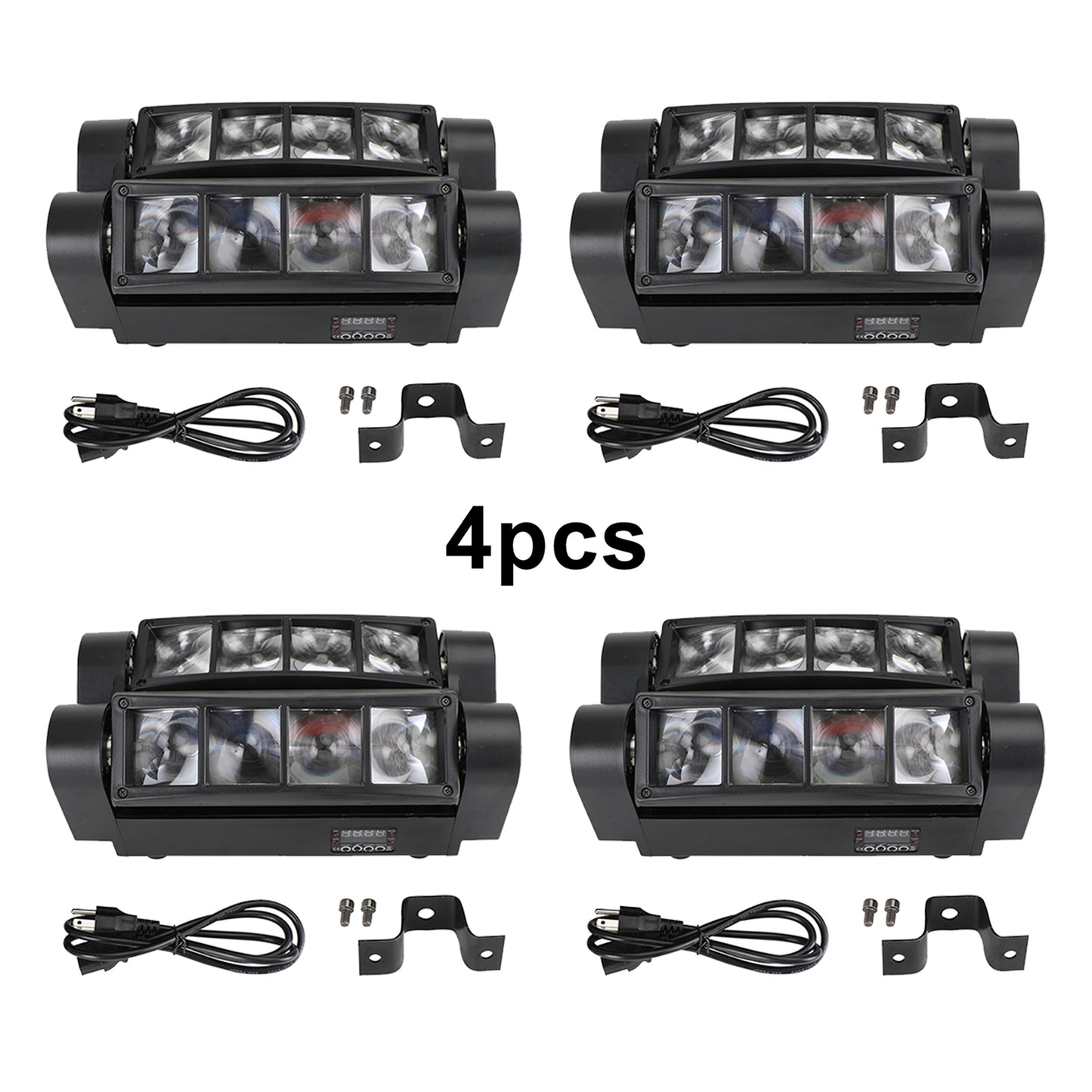 1/2/4/6/8 Pcs Beam Zoom Moving Head Stage Lighting Beam DMX Party DJ Lighting