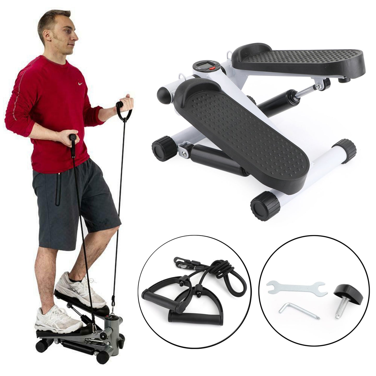 Aerobic Step Fitness Air Stair Climber Stepper Exercise Machine Equipment