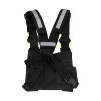Universal Tactical Multifunctional Chest Harness Bag for Field Operations Radio