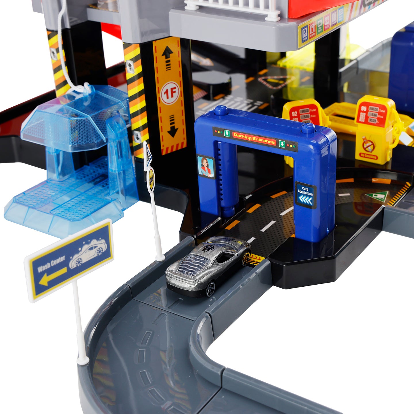 6-Floor City Track Parking Garage Toy with 8 Cars & Lift (Ages 3–8) (Copy)
