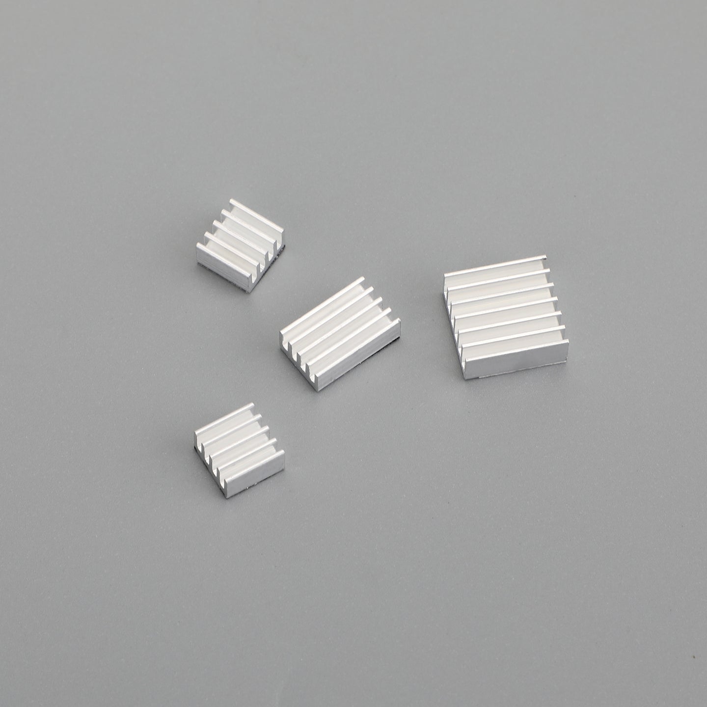 Aluminum Heatsink 16PCS Radiator Cooler Kit with Sticker Raspberry Pi 4B