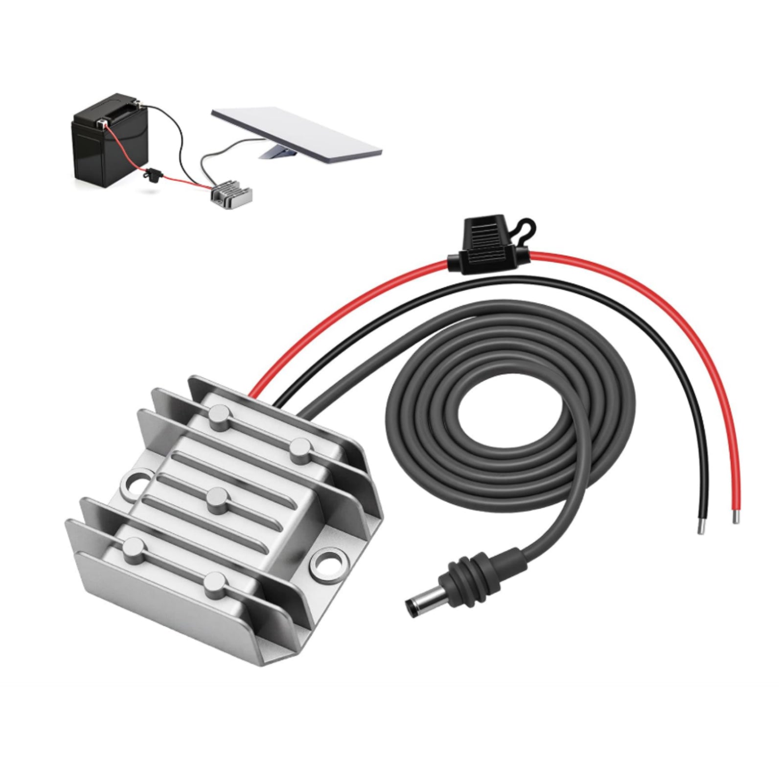12V/24V To 30V 3.5A 105W Mini Power Supply Boost Conversion With Fuse