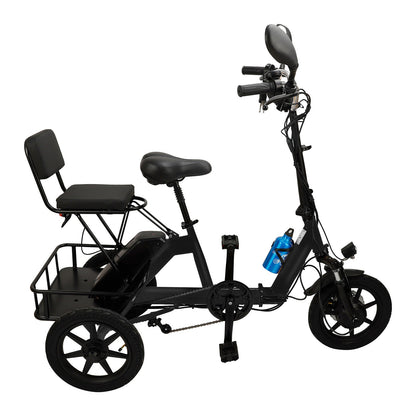 Black Foldable Electric Trike with 350W Motor & 70km Range (Copy)