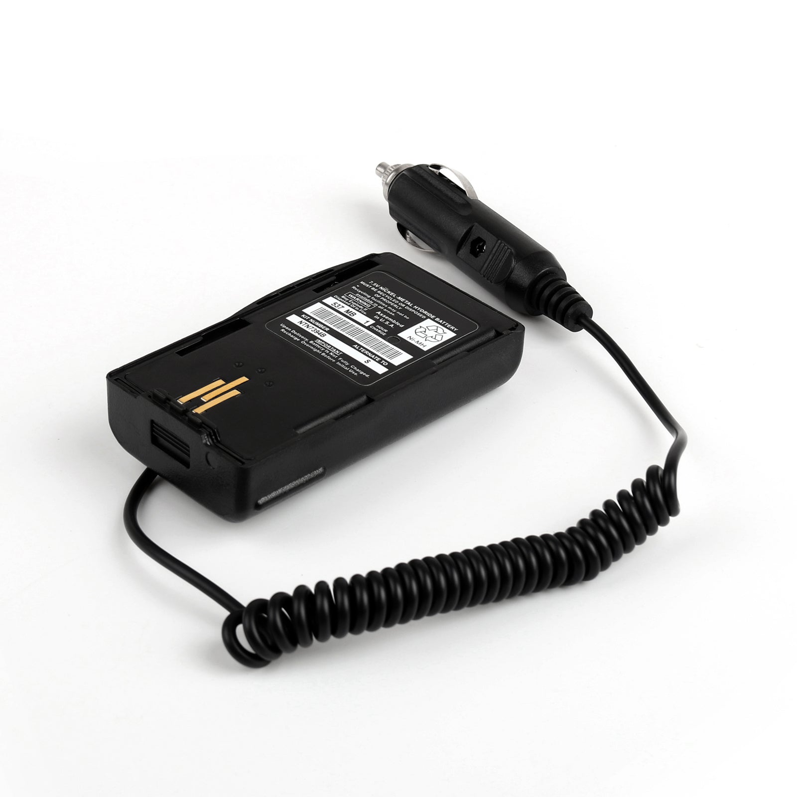 1x Car Charger Battery Eliminator 12V For VISAR Two Way Radio Talkie