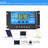 12V/24V Battery Regulator Solar Panel Charge Dual USB LCD 60A Controller PWM