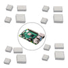 Aluminum Heatsink 16PCS Radiator Cooler Kit with Sticker Raspberry Pi 4B