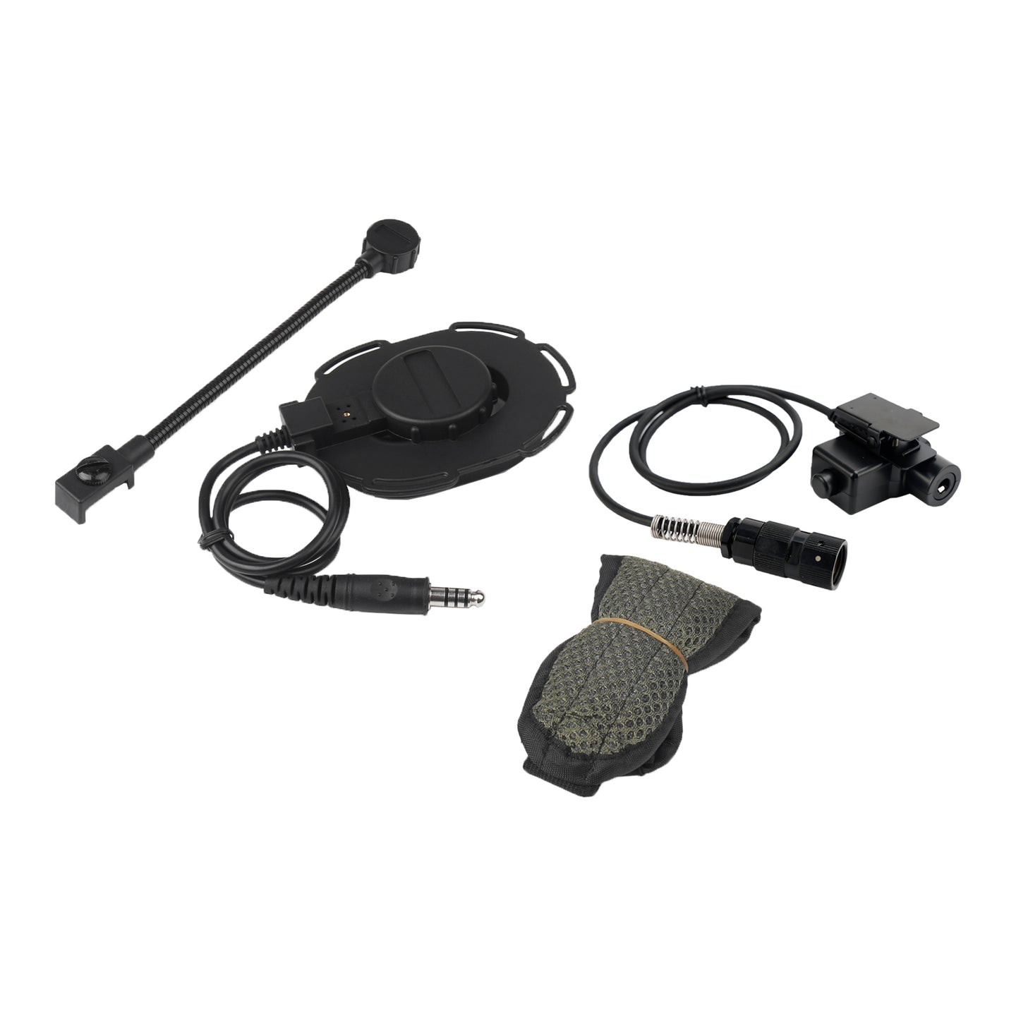 For AN/PRC148 PRC152 U329 Radio 6-Pin U94 PTT Z Tactical Bowman Elite II Headset