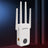 Dual Band 2.4G 5G WiFi Extender Signal Amplifier WiFi Booster 1200Mbps UK Plug